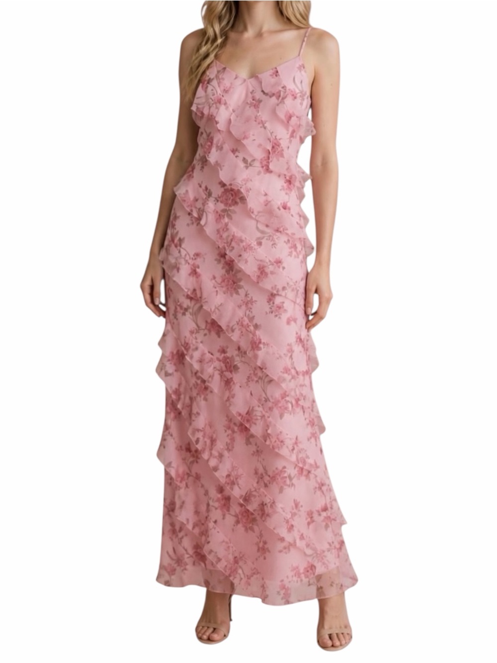 Petal & Pup Ciao Floral Maxi Gown Size Large